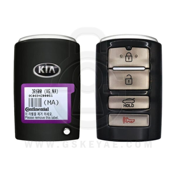 2013-2014 Genuine KIA Cadenza Smart Key Remote 4 Buttons 315MHz CRM-SVI-KHFGE04 95440-3R600 (OEM)