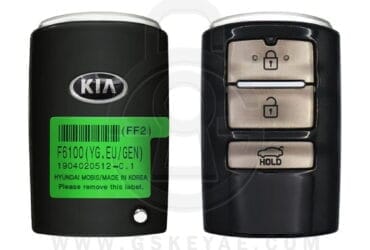 2016-2017 Genuine KIA Cadenza Smart Key Remote 3 Buttons 433MHz 95440-F6100 95440F6100 (OEM)