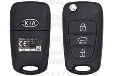 2010-2012 Genuine KIA Carens Flip Remote Key 3 Button 433MHz 95430-1D302 (OEM)