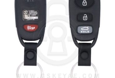 2008-2010 Genuine KIA Forte Keyless Entry Remote 4 Button 433MHz 95430-1M000 954301M000 (OEM)