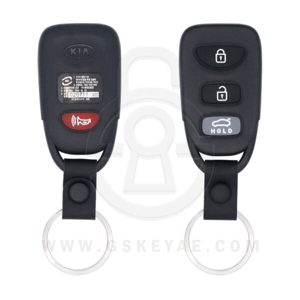 2008-2010 Genuine KIA Forte Keyless Entry Remote 4 Button 433MHz 95430-1M000 954301M000 (OEM)