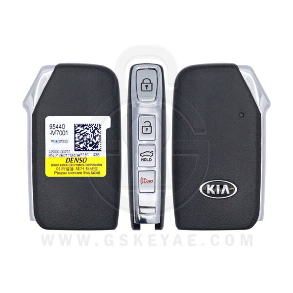 2019-2021 KIA Forte Smart Key Remote 4 Buttons 433MHz ID8A Chip CQOFD00430 95440-M7001 OEM