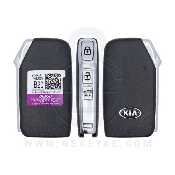 2019-2021 KIA Forte Cerato Smart Key Remote 3 Buttons 433MHz 95440-M6200 95440M6200 (OEM)