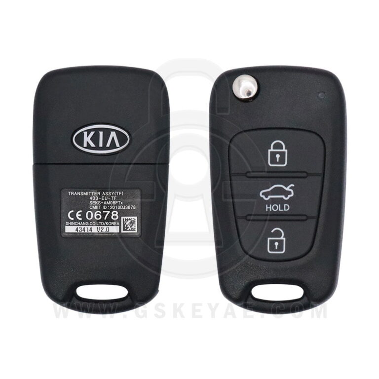 2012-2013 Genuine KIA Optima Flip Remote Key 433MHz 95430-2T610 954302T610 (OEM)