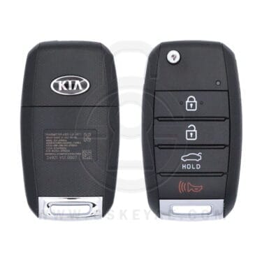 2016-2020 Genuine KIA Optima Flip Remote Key 4 Button 433MHz SY5JFRGE04 95430-D4010 OEM