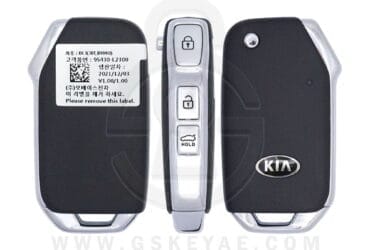 2020-2022 Genuine KIA Optima Flip Remote Key 3 Button 433MHz 95430-L2300 95430L2300 (OEM)