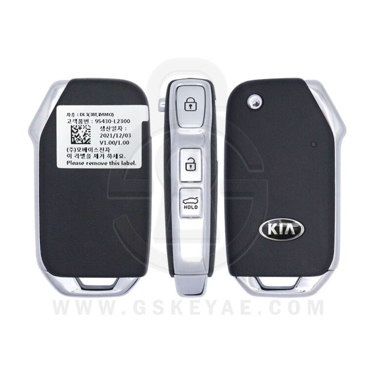2020-2022 Genuine KIA Optima Flip Remote Key 3 Button 433MHz 95430-L2300 95430L2300 (OEM)