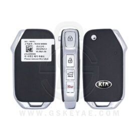 2019-2021 Genuine KIA Soul Flip Remote Key 4 Buttons 433MHz 95430-K0000 95430K0000 (OEM)
