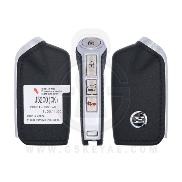 2018-2021 Genuine KIA Stinger GT Smart Key Remote 4 Button 433MHz 95440-J5200 95440J5200 OEM