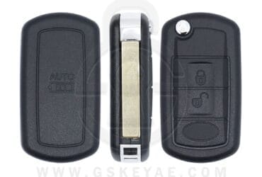 1997-2011 Land Rover LR3 Range Rover Sport Remote Head Key Shell 3 Button HU92 Uncut Blade