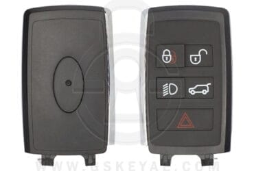 2010-2018 Land Rover Range Rover Smart Remote Key Shell Case Cover 5 Buttons HU101 Blade