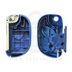 3 Buttons Replacement Flip Remote Key Shell SIP22 For Maserati GranTurismo Quattroporte RX2TRF937