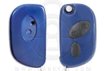 2005-2011 Maserati GranTurismo Quattroporte Flip Remote Key Shell Cover 3 Button SIP22 RX2TRF937