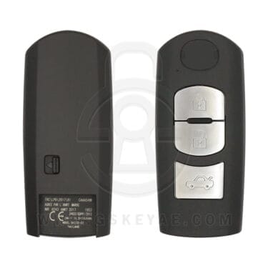 2014-2019 Mazda 6 CX-5 CX-9 Smart Remote Key Shell Cover 3 Button MAZ13 Blade SKE13E-01