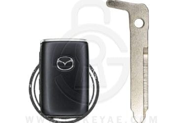 2019-2021 Lame de clé d'urgence insérable télécommande intelligente Mazda 3 / 6 MAZ13