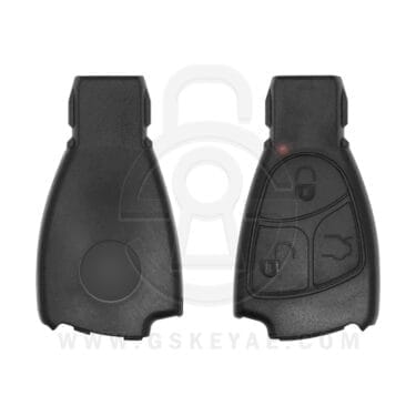 1999-2019 Mercedes Benz Small NEC Smart Remote Key Shell Cover Case 3 Button
