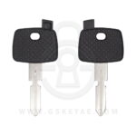 1997-1999 Mercedes S-Class HU39 (4-Track) Transponder Key Shell without Chip Aftermarket