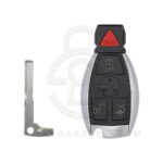 Mercedes Benz BE Smart Remote Key Shell Cover Case 4 Button HU64 Blade