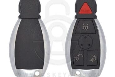 1997-2014 Mercedes Benz BE Smart Remote Key Shell Cover Case 4 Button HU64 IYZ-3312