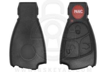 1999-2019 Mercedes Benz Smart Remote Key Shell Cover 4 Buttons