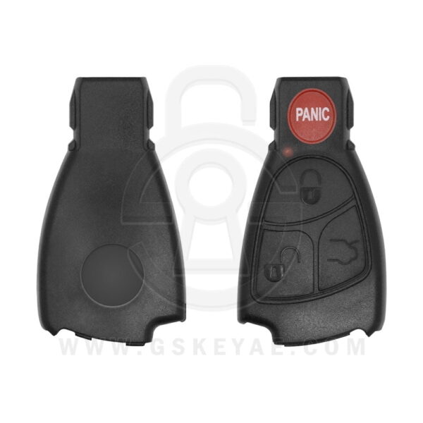 1999-2019 Mercedes Benz Smart Remote Key Shell Cover 4 Buttons