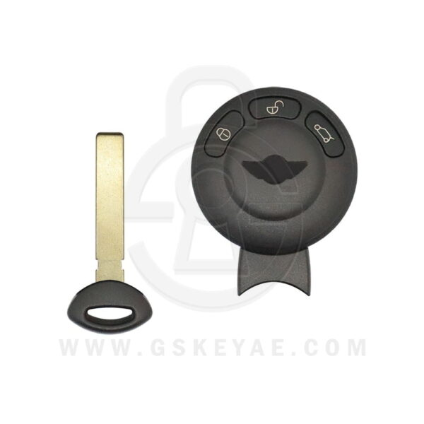 2008-2014 Mini Cooper Smart Remote Key Shell Cover 3 Buttons HU92 Blade IYZKEYR5602