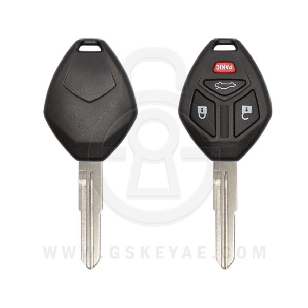 2007-2015 Mitsubishi Eclipse Galant Remote Head Key Shell 4 Button MIT11R Key Blank Blade