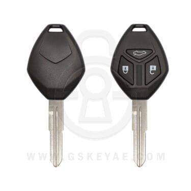 2007-2012 Mitsubishi Galant Remote Head Key Shell Cover 3 Button MIT11R Uncut Blade