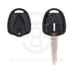 3 Button Replacement Remote Head Key Shell Cover MIT11R Uncut Blade For Mitsubishi Lancer