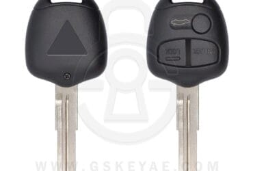 2009-2013 Mitsubishi Lancer Remote Head Key Shell Cover 3 Button MIT11R Key Blank Blade