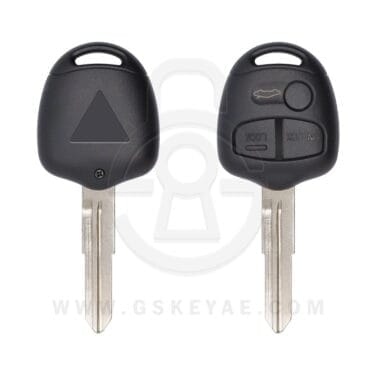 2009-2013 Mitsubishi Lancer Remote Head Key Shell Cover 3 Button MIT11R Key Blank Blade