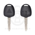 2004-2017 Mitsubishi Lancer Outlander Remote Head Key Shell Cover 2 Button MIT11R Blade