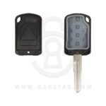 2 Button Replacement Remote Head Key Shell Cover MIT11R Blade For Mitsubishi Lancer Mirage
