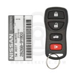 2003-2007 Genuine Nissan Altima Keyless Entry Remote 4 Button 433MHz MSRA16 28268-9Y800 OEM (1)