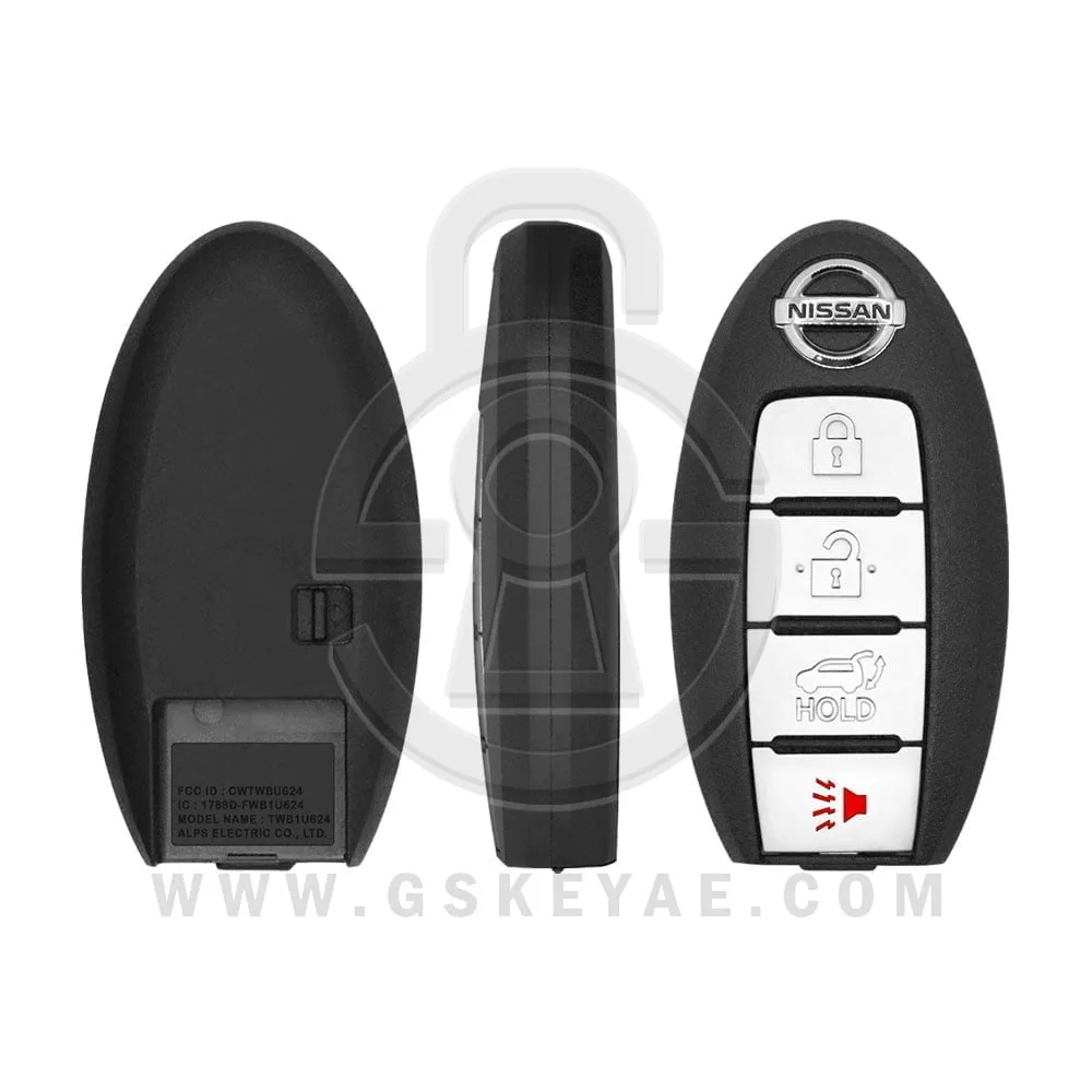 2008-2012 Genuine Nissan Armada Smart Key Remote 4 Button 315MHz CWTWBU624 285E3-ZQ31A OEM