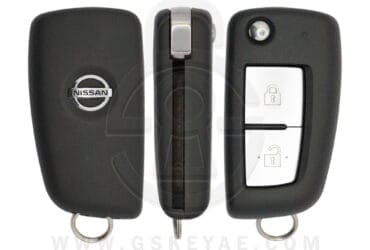 Clé rabattable d’origine Nissan Juke/Rogue 2013-2019 2 boutons 433MHz H0561-BA60C