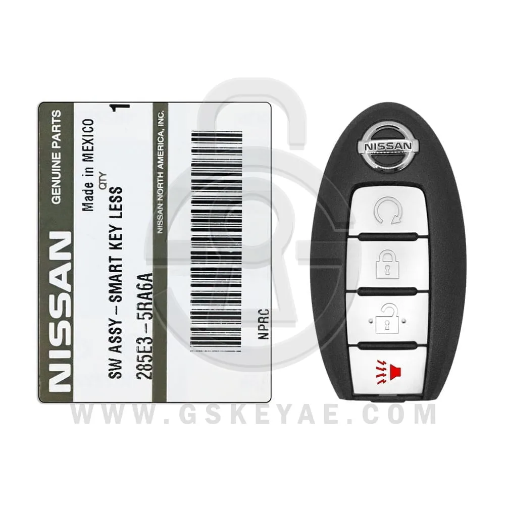 Nissan Kicks Rogue Genuine Smart Remote Key 4 Button 433MHz KR5TXN1 285E3-5RA6A OEM