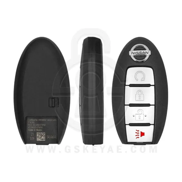 2018-2021 Nissan Kicks Rogue Smart Remote Key 4 Button 433MHz 285E3-5RA6A (OEM)