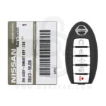 2019-2020 Nissan Maxima Smart Key Remote 5 Button 433MHz KR5TXN7 285E3-9DJ3B OEM (1)