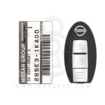 2010-2021 Genuine Nissan Note Micra Smart Key Remote 2 Button 433MHz TWB1G662 285E3-1KA0D OEM (1)