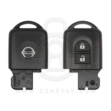 2008-2013 Nissan Qashqai Smart Head Key Remote 2 Button 433MHz ID46 Chip 285E3-4X00A (OEM)