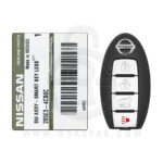 2014-2016 Nissan Rogue Smart Key Remote 4 Buttons 433MHz KR5S180144106 285E3-4CB6C OEM (1)