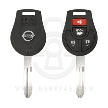 2002-2016 Original Nissan Sentra Sunny Remote Head Key 4 Buttons 433MHz NSN14 H0561-3AA0E