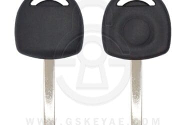2004-2017 Coque de clé transpondeur Opel Vauxhall HU100 sans puce