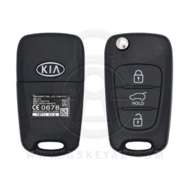 2008-2013 Original KIA Soul Flip Remote Key 3 Buttons 433MHz 95430-2K211 954302K211