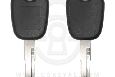 1991-2009 Peugeot 206 / 306 NE72 Transponder Key Shell Without Chip Aftermarket