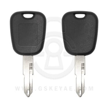 1991-2009 Peugeot 206 / 306 NE72 Transponder Key Shell Without Chip Aftermarket