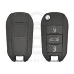 2010-2018 Peugeot 301 / 508 Citroen C-Elysee Flip Remote Key Shell Cover 3 Button VA2 Blade 5FA010