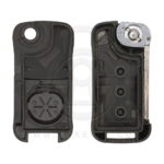 3 Button Replacement Flip Remote Key Shell Cover with HU66 Blade For Porsche Cayenne