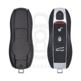2010-2017 Porsche Cayenne Smart Remote Key Shell Cover 3 Buttons HU66 Uncut Blade